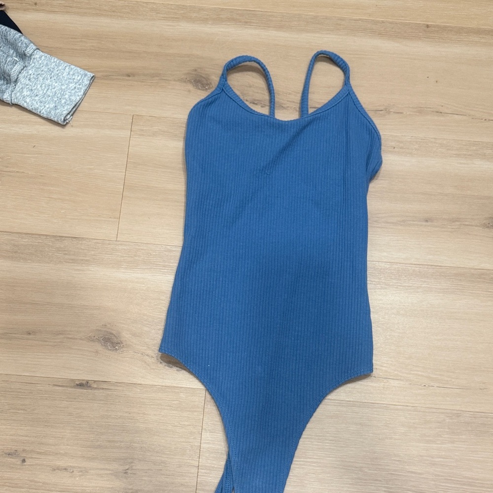 American Eagle Outfitters Blue Bodysuit
